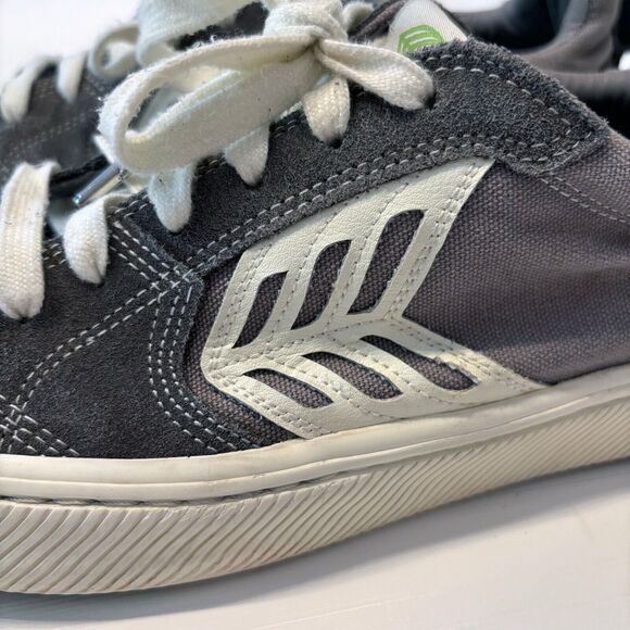 Cariuma EUC Catiba Pro Low Skate Sneakers Shoes Gray US Size Men 7.5 Women 9‎ - Picture 5 of 13
